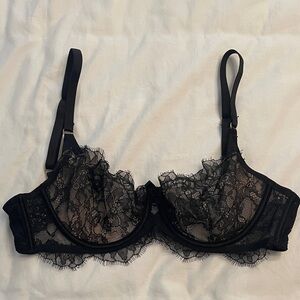 Victoria's Secret Black Lace Bra